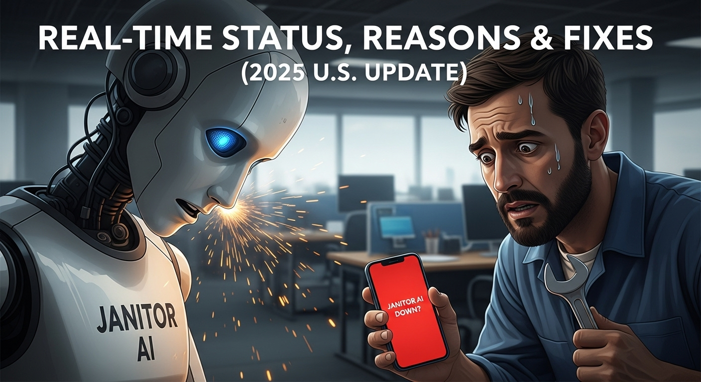 Janitor AI Down Error Screen 2025 – Real-Time Server Status